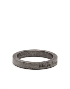 Кольцо с тисненым логотипом Maison margiela