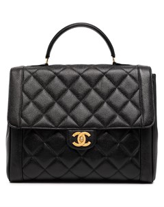 Стеганый портфель 1995 го года с логотипом CC Chanel pre-owned