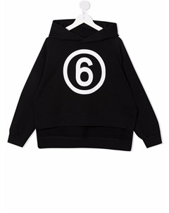 Худи с логотипом Mm6 maison margiela kids