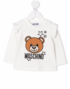 Блузка с принтом Teddy Bear Moschino kids