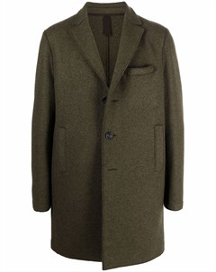 Однобортное пальто строгого кроя Harris wharf london