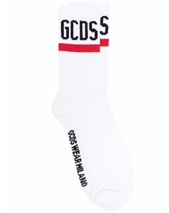 Носки с вышитым логотипом Gcds