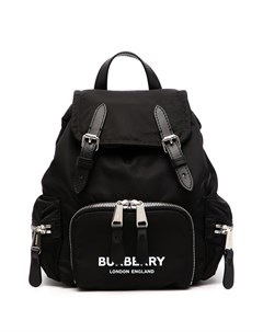 Мини рюкзак с логотипом Burberry pre-owned