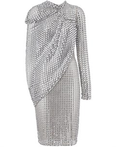 Платье из тюля с кристаллами Burberry