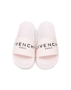 Шлепанцы с логотипом Givenchy kids