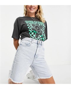 Выбеленные джинсовые шорты винтажного кроя в стиле 90 х Inspired Reclaimed vintage