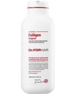 Шампунь Folligen для Волос против Всех Видов Выпадения Волос 300 мл Dr. for hair