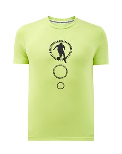 Яркая футболка из джерси с логотипом Soccer Bikkembergs
