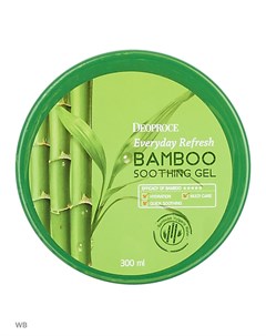 Гель для тела бамбук everyday refresh bamboo soothing gel Deoproce