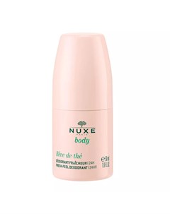 Освежающий шариковый дезодорант длительного действия 24 часа Reve De The 50 мл body Nuxe