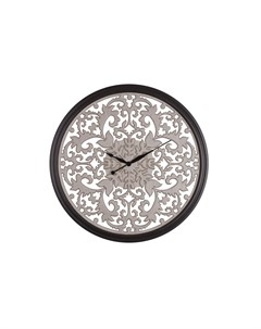 Часы настенные круглые refined 90 черный 3 см Inshape