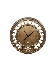 Часы настенные круглые fago 90 бронзовый 3 см Inshape