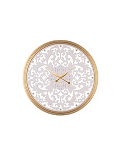 Часы настенные круглые refined 90 золотой 3 см Inshape