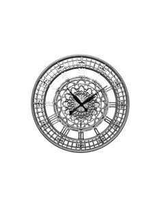 Часы настенные круглые tower 75 серебристый 3 см Inshape