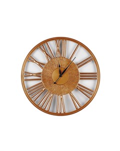 Часы настенные круглые graceful mini бронзовый 3 см Inshape
