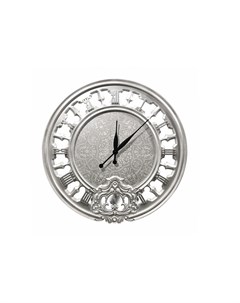 Часы настенные круглые fago 90 серебристый 3 см Inshape