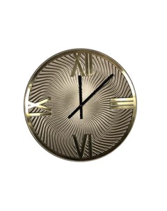 Часы настенные круглые valencia 60 золотой 3 см Inshape