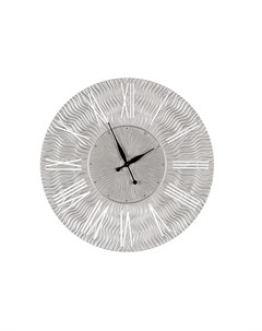 Часы настенные круглые twinkle 90 серебристый 3 см Inshape