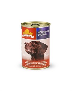 Dog Chunks Meat консервы для собак всех пород и возрастов с кусочками говядины в соусе 400 г Chicopee