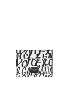 Картхолдер с принтом граффити Dolce&gabbana