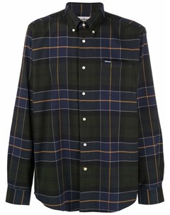 Рубашка в клетку тартан Barbour