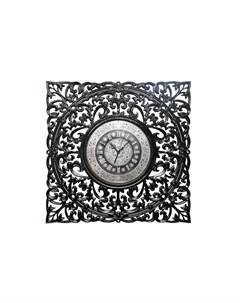 Часы настенные квадратные vintage 90 черный 90x90x3 см Inshape