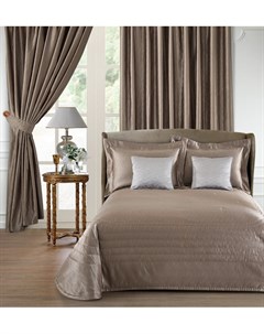 Комплект с покрывалом и 2 декоративные подушки коричневый 70x15x37 см Asabella
