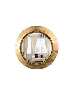 Зеркало круглое настенное fashion elegant 75 золотой 3 см Inshape
