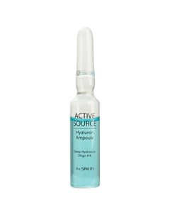 Эссенция для лица гиалуроновая в ампулах Active Source Hyaluron Ampoule 2мл The saem