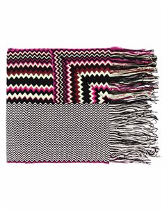 Шарф с узором зигзаг M missoni