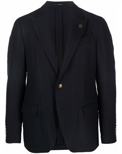 Однобортный пиджак из смесовой шерсти Lardini