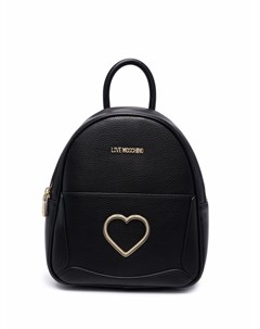 Рюкзак с декором в форме сердца Love moschino