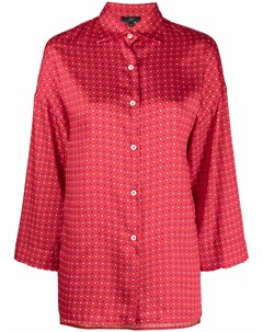 Рубашка на пуговицах с геометричным принтом Jejia