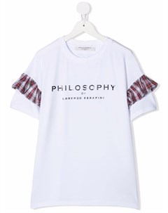 Футболка с логотипом Philosophy di lorenzo serafini kids