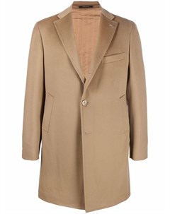 Однобортное шерстяное пальто Tagliatore