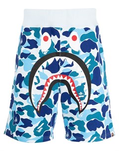 Спортивные брюки с камуфляжным принтом и логотипом A bathing ape®