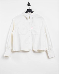 Свободная рубашка в стиле милитари белого цвета Levi's®
