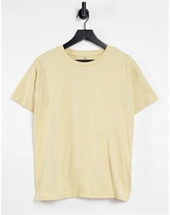 Желтая футболка от комплекта Only
