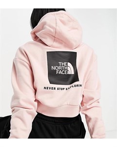 Розовый укороченный худи Red Box эксклюзивно для ASOS The north face