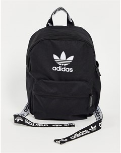 Черный маленький рюкзак Adidas originals