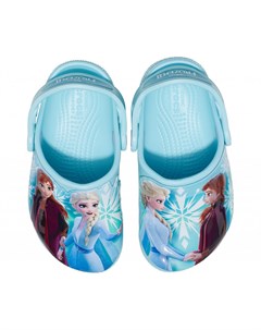 Сабо для девочек Kids Fun Lab Disney Frozen II Clog Ice Blue Crocs