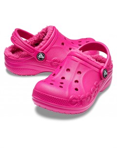 Утепленные сабо детские Kids Baya Lined Clog Candy Pink Candy Pink Crocs