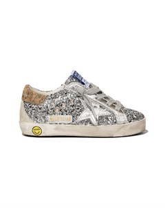 Кеды с блестками Golden goose kids