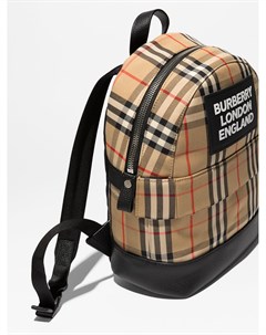 Рюкзак в клетку Vintage Check с логотипом Burberry kids