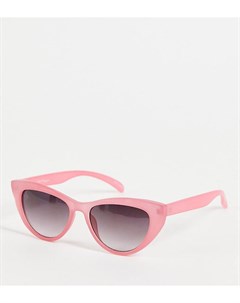 Женские солнцезащитные очки кошачий глаз розового цвета с жемчужной цепочкой эксклюзивно для ASOS Jeepers peepers