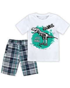 Костюм Большой динозавр футболка шорты Babycollection