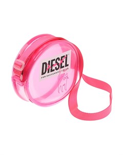 Розовая сумка кросс боди 16х5х16 см Diesel