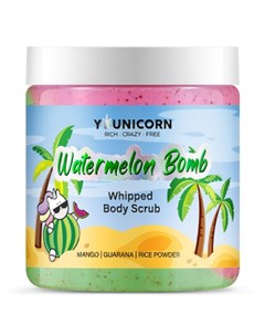 Крем скраб для тела Watermelon Bomb 250 мл Younicorn