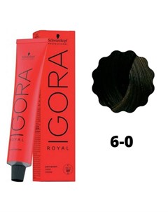 Краска для волос Igora Royal 6 0 Schwarzkopf