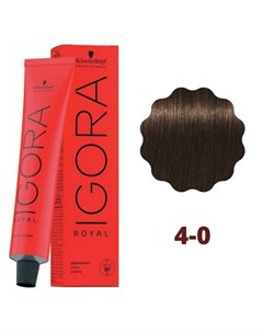 Краска для волос Igora Royal 4 0 Schwarzkopf